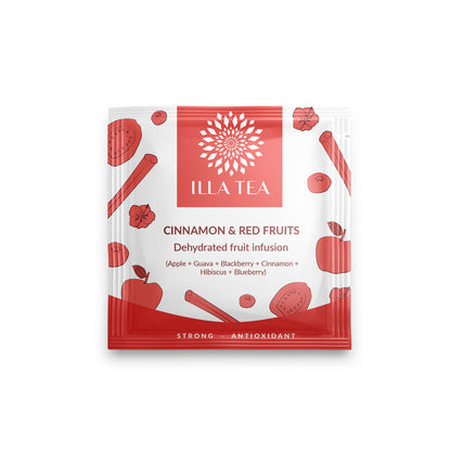 Cinnamon and Red Fruits Infusion Sachet front